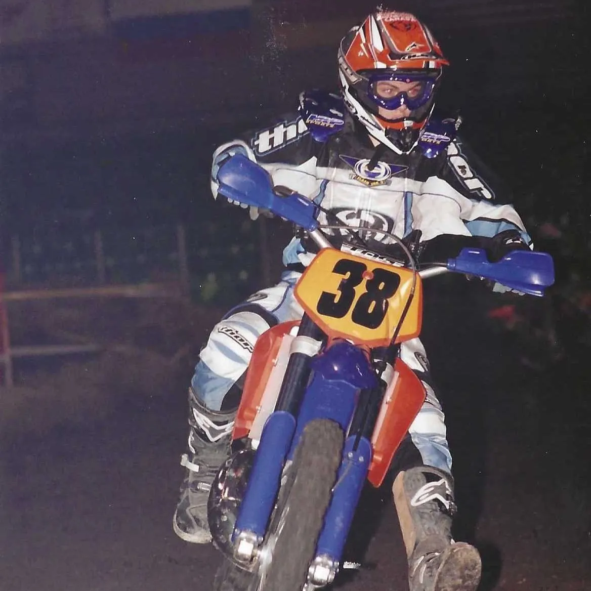 Childhood photograph from Lee Stuart's early riding years