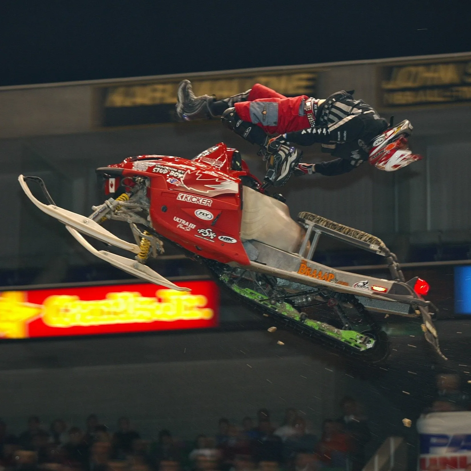 Lee Stuart in freestyle competition