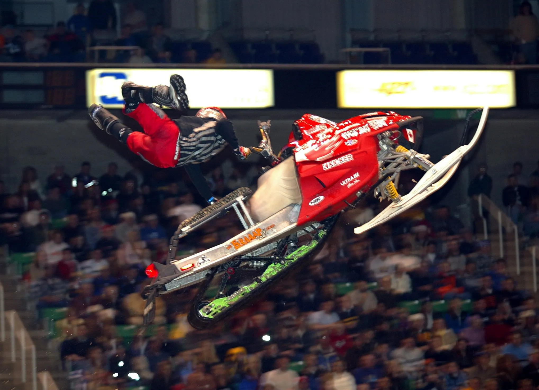 Lee Stuart in freestyle competition