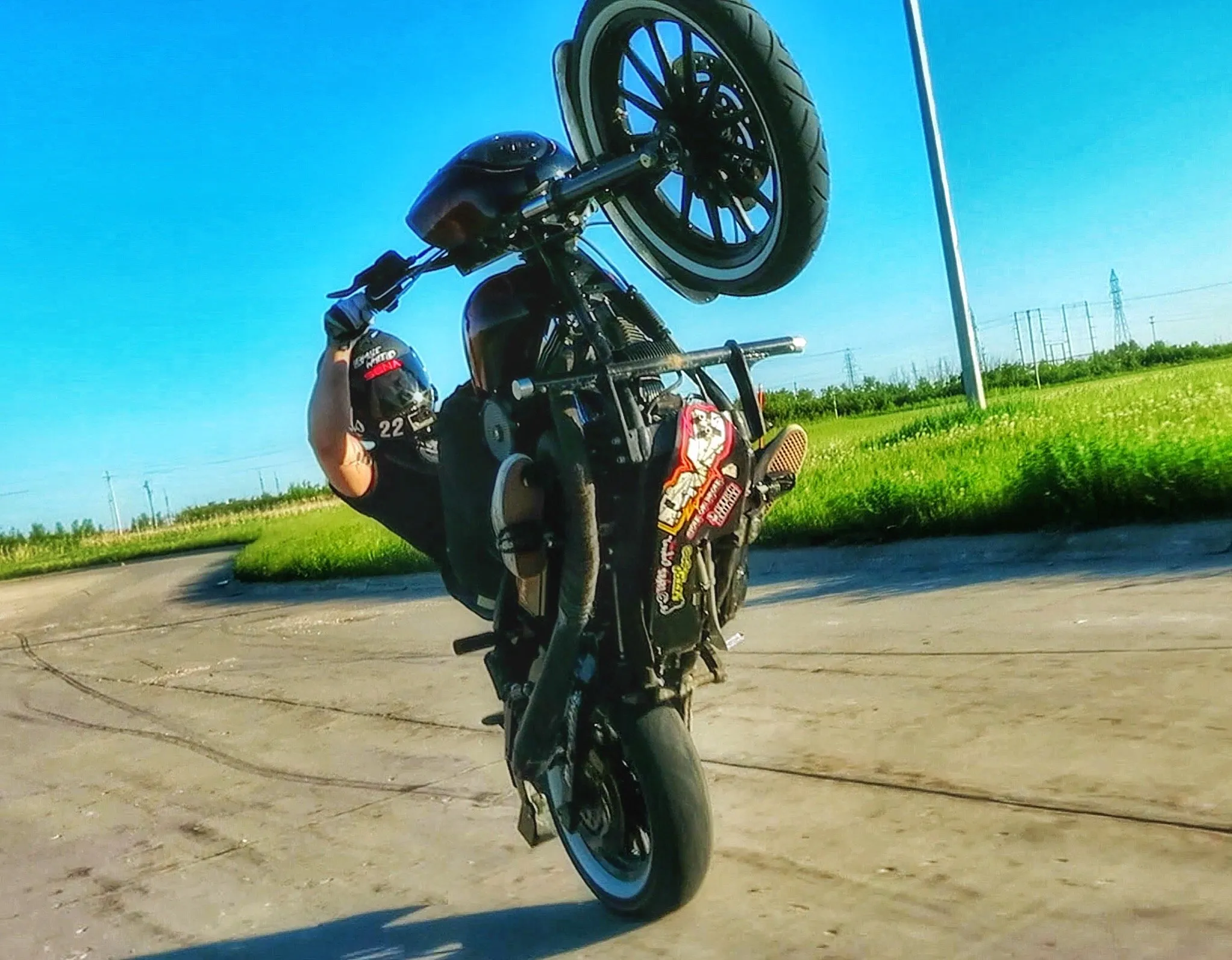 Lee Stuart during the motovlog years