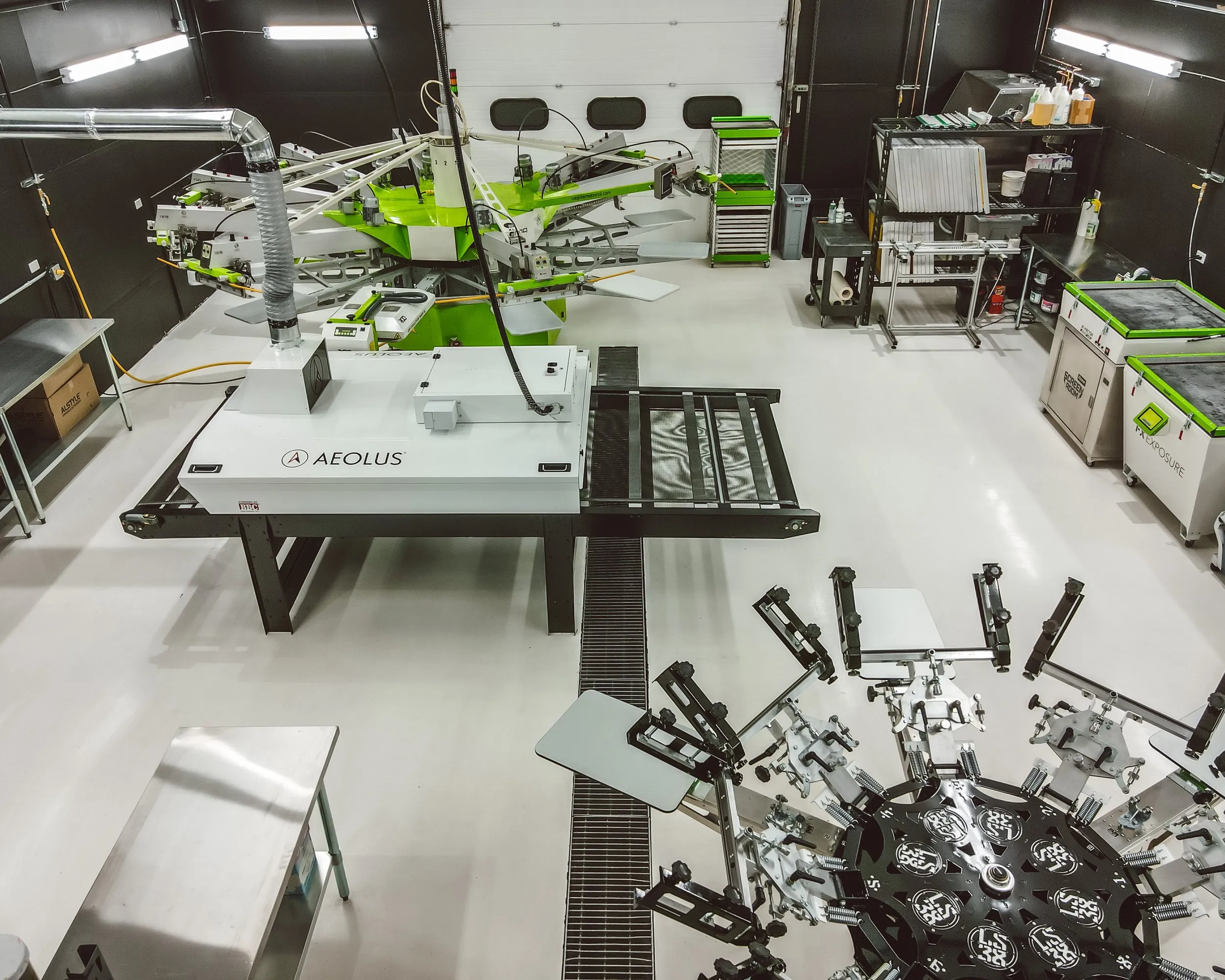 Rogue Lab facility production area